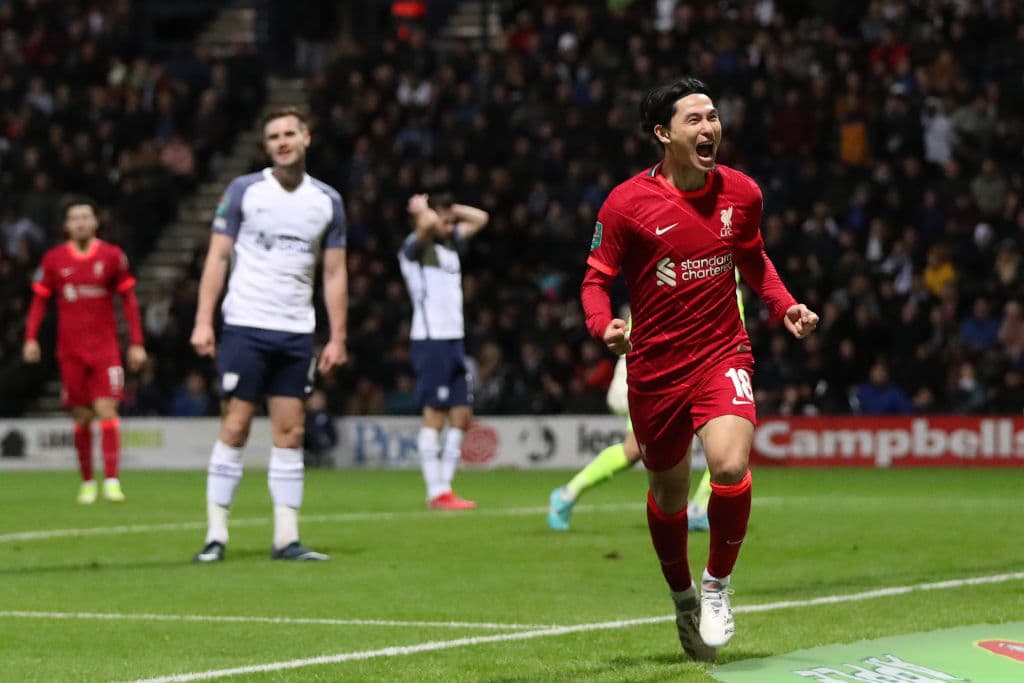 Liverpool derrota tranquilamente 2-0 a Preston, con anotaciones de Takumi Minamino (62') y de Divock Origi (84'), consiguiendo un lugar en Cuartos de Final de la Carabao Cup.
