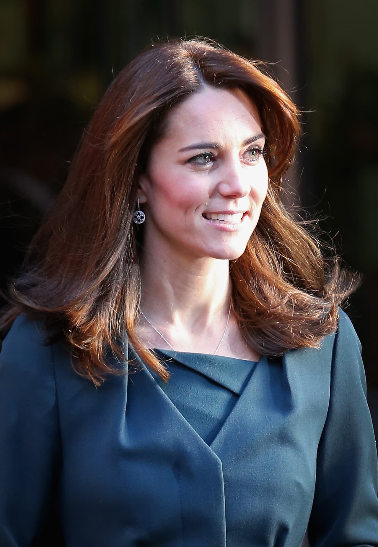 También Kate se recortó un poco el cabello.