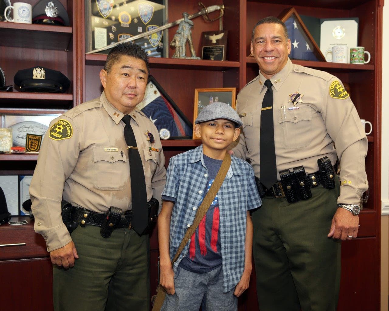 Convivió con los agentes del departamento.