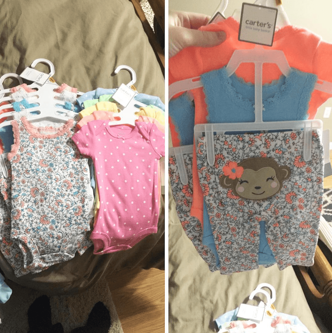 Y los regalos de sus familiares no se han hecho esperar.