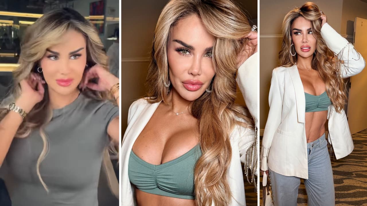 Ninel Conde se dejó ver con un tono de ojos diferente.