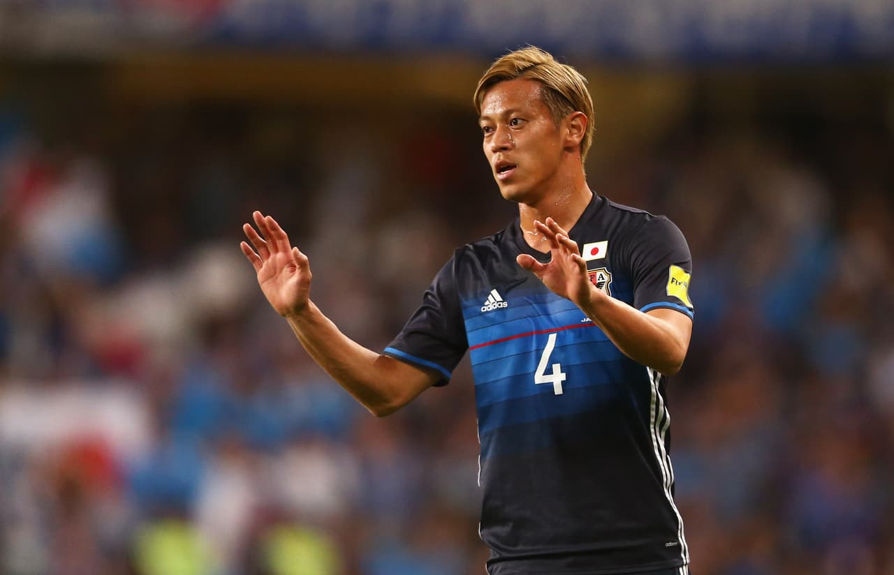 Keisuke Honda es el gran referente de la selección de Japón gracias a su experiencia en el fútbol europeo. Su calidad lo hace el hombre a seguir entre los nipones.