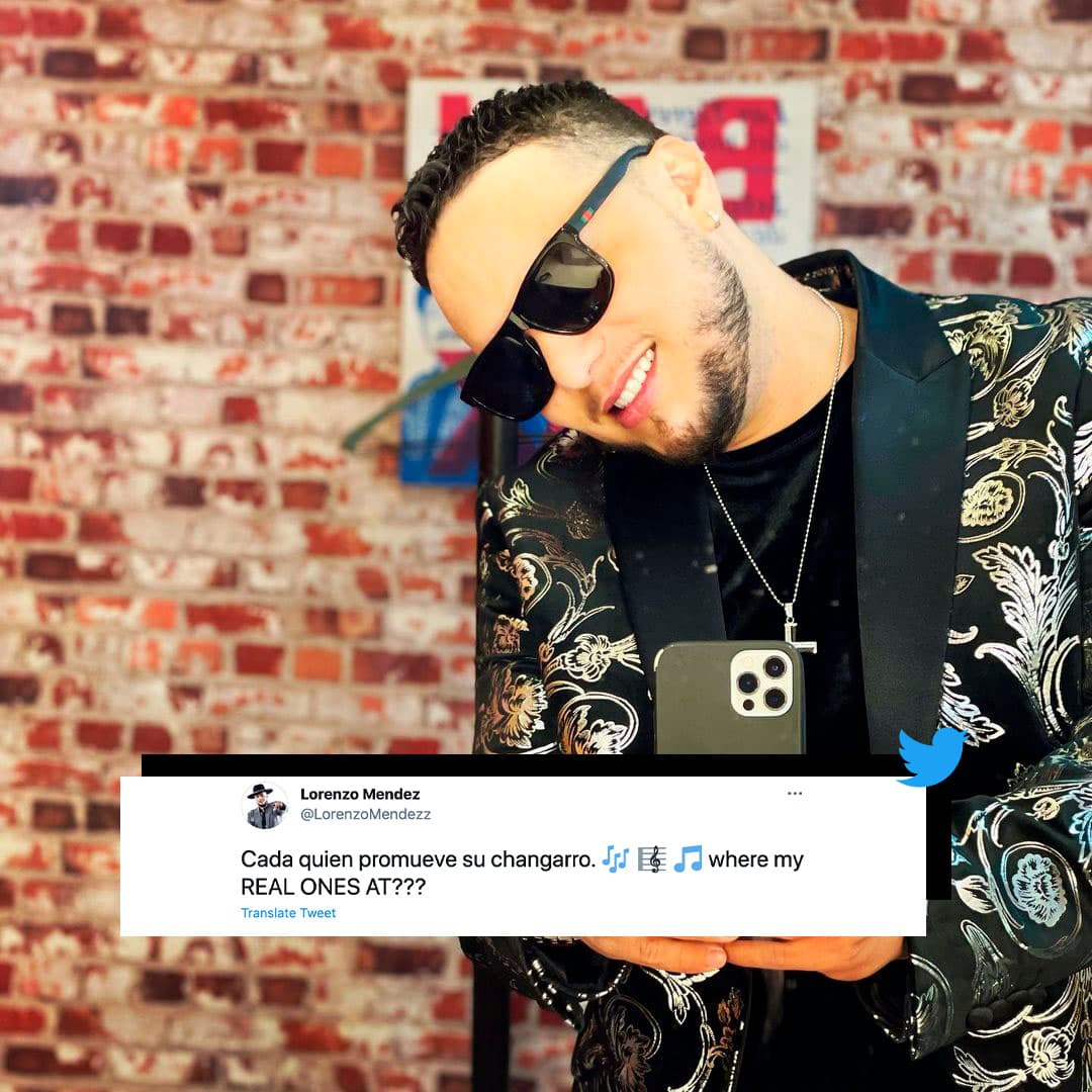 “Cada quién promueve su changarro”, se limitó a escribir el exvocalista de La Original Banda El Limón, sin dar más detalles, ni información al respecto.