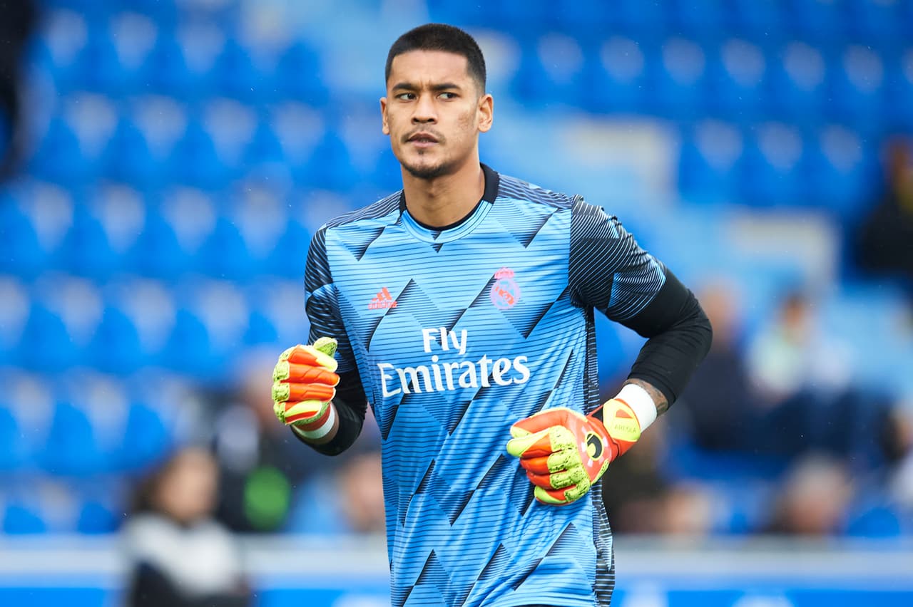 Alphonse Areola jugó tres partidos en LaLiga con el Real Madrid.