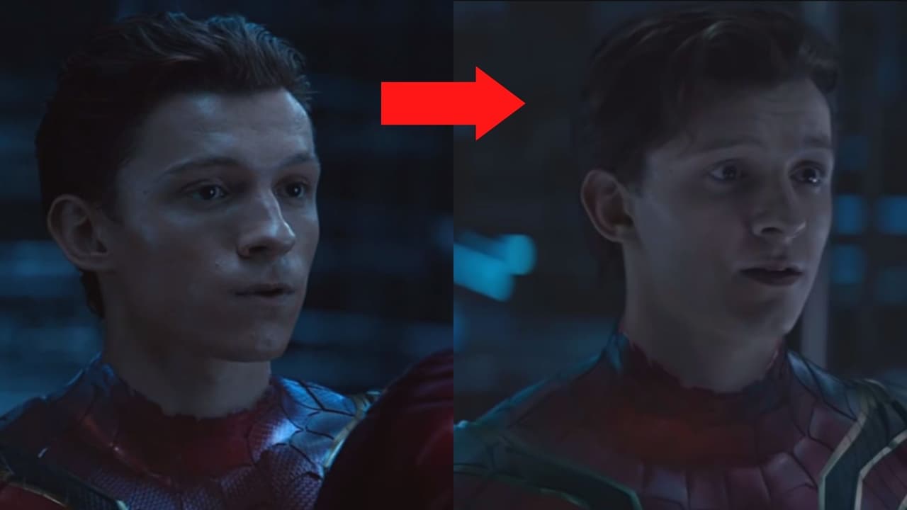 Un error en la película se da con el cambio en el peinado de Peter Parker.
