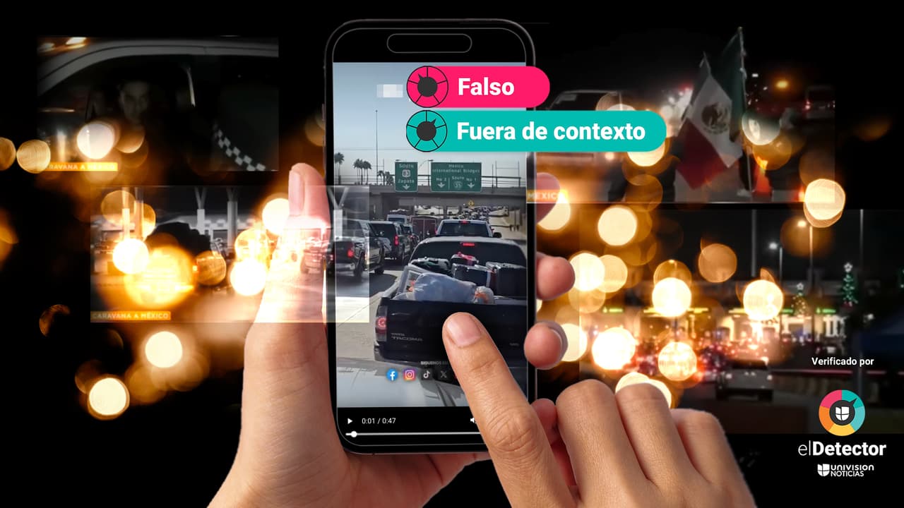 Ese video de una autopista congestionada NO muestra migrantes que “regresan a sus países por las políticas de Trump”, como afirman en redes sociales