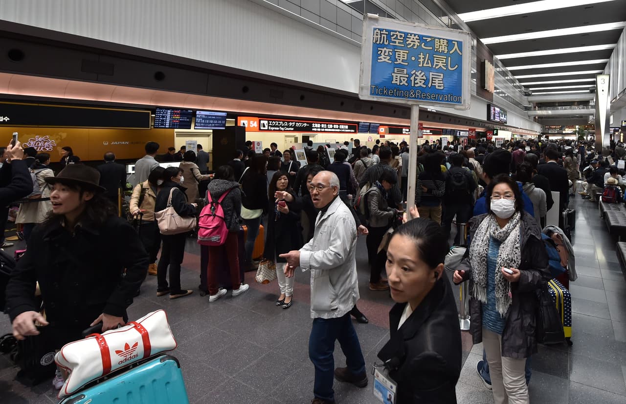 <b>4. Aeropuerto Internacional Haneda, Tokio, Japón. </b>85,408,975 pasajeros en 2017. Aumentó 6.5% el tráfico el último año. Ocupaba el quinto puesto en 2016.