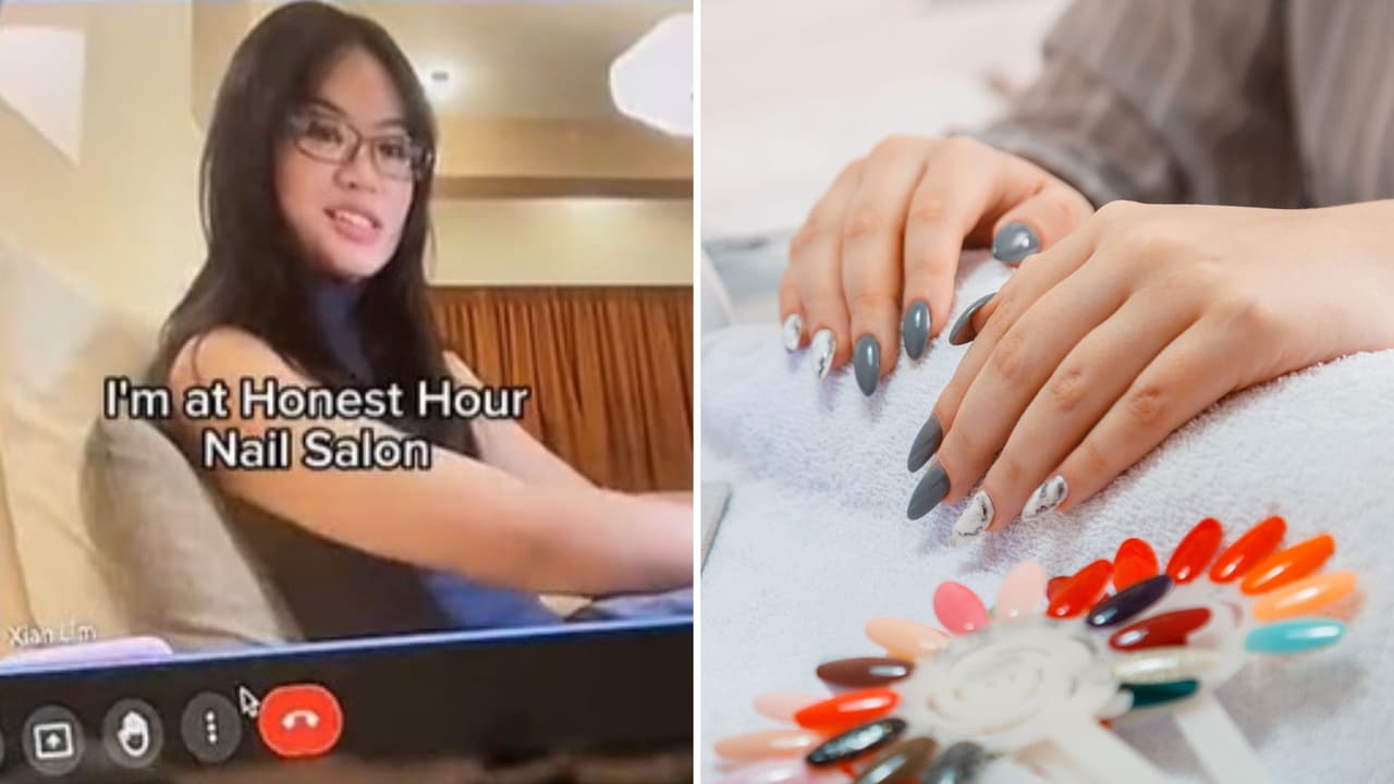 Joven atiende una junta del trabajo desde una estética y causa debate: "Soy multitasking"