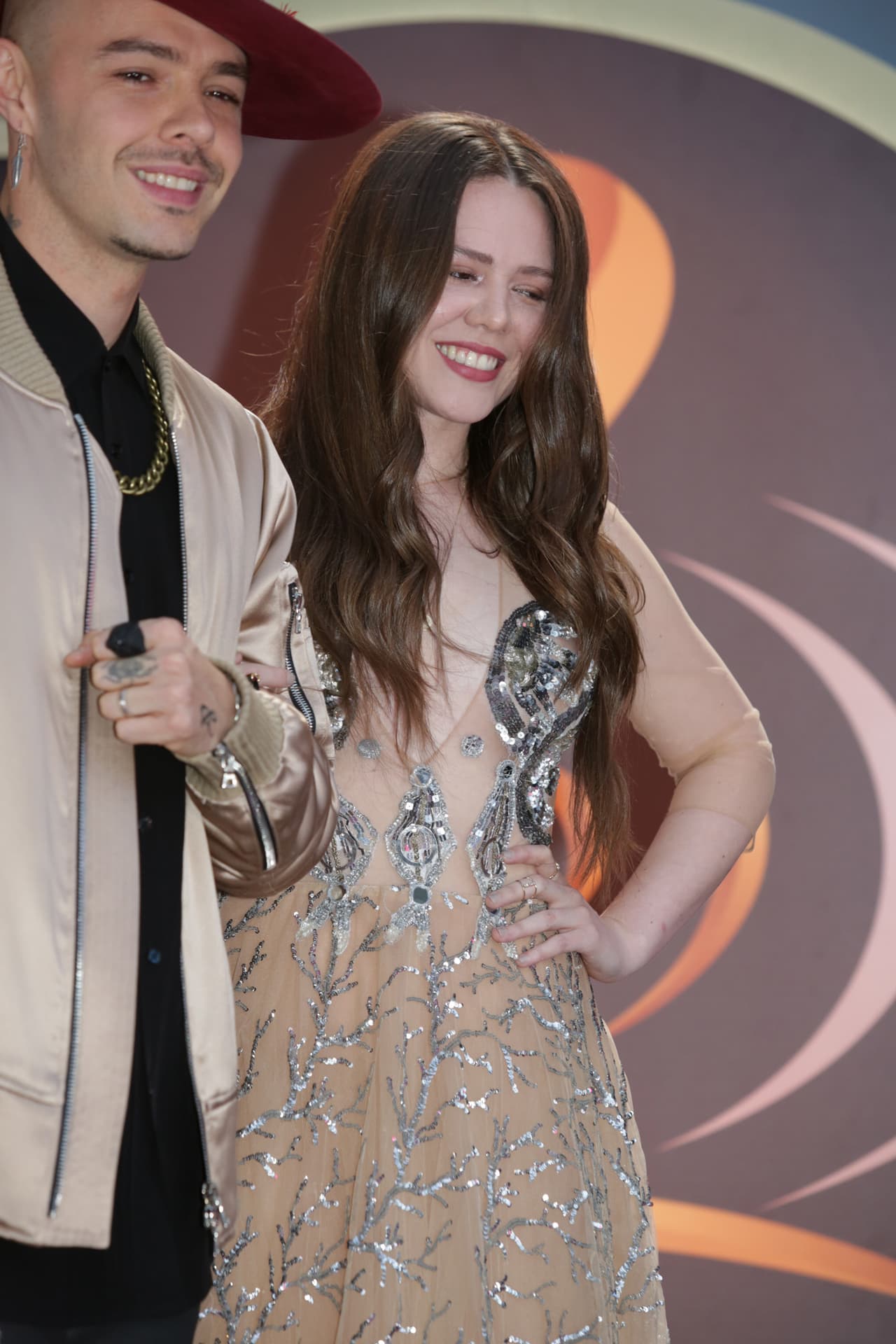 Joy Huerta lució este sexy vestido, de la diseñadora boricua Stella Nolasco.