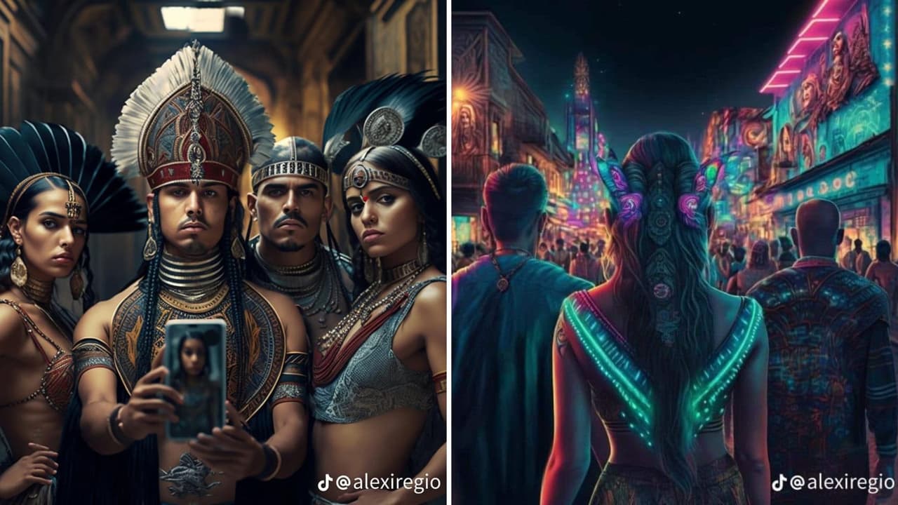 Así se vería México si no hubiera sido conquistado por los españoles, según inteligencia artificial