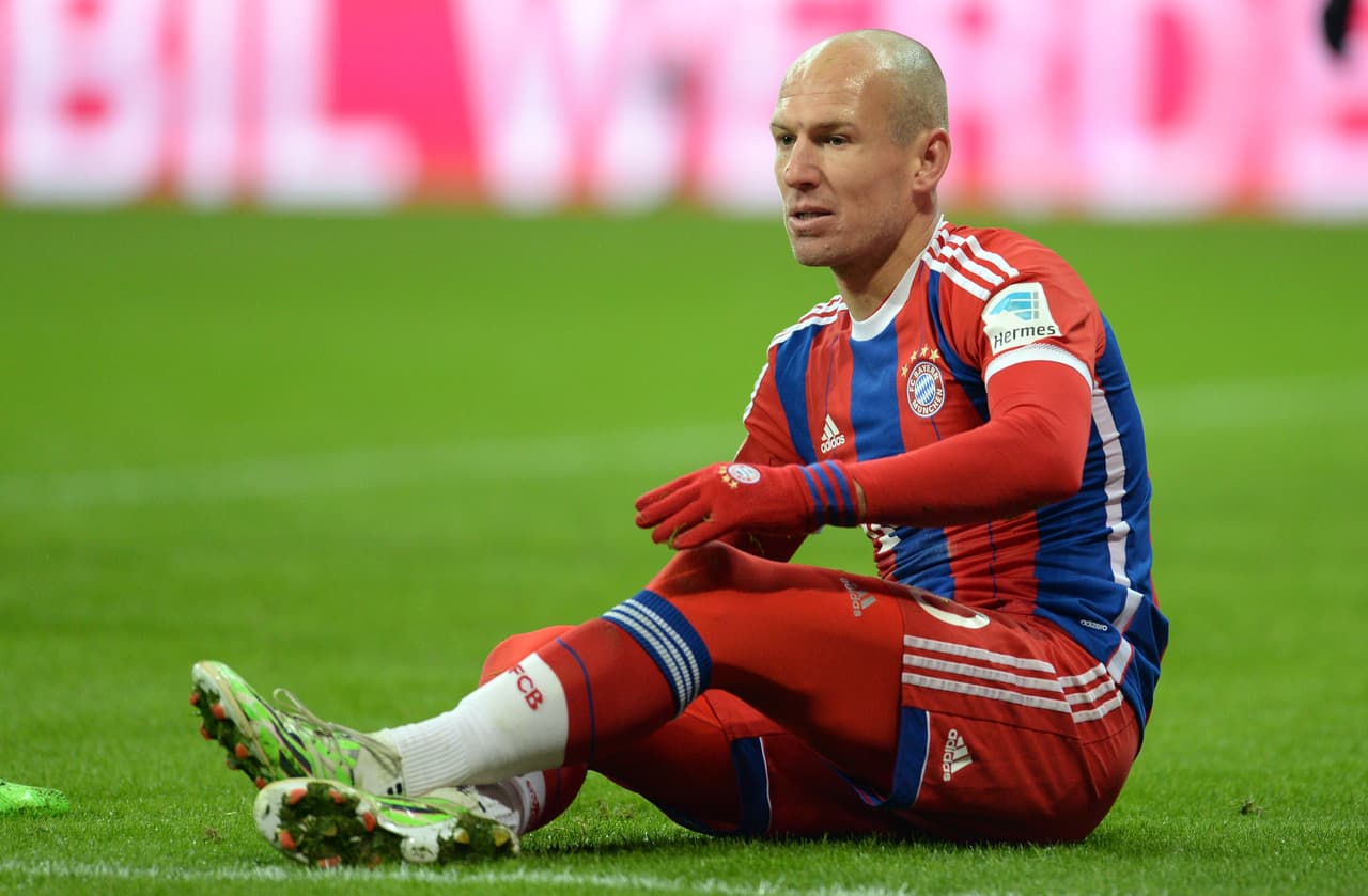 Robben se lesiona con Holanda y será baja por cuatro semanas en el Bayern Munich