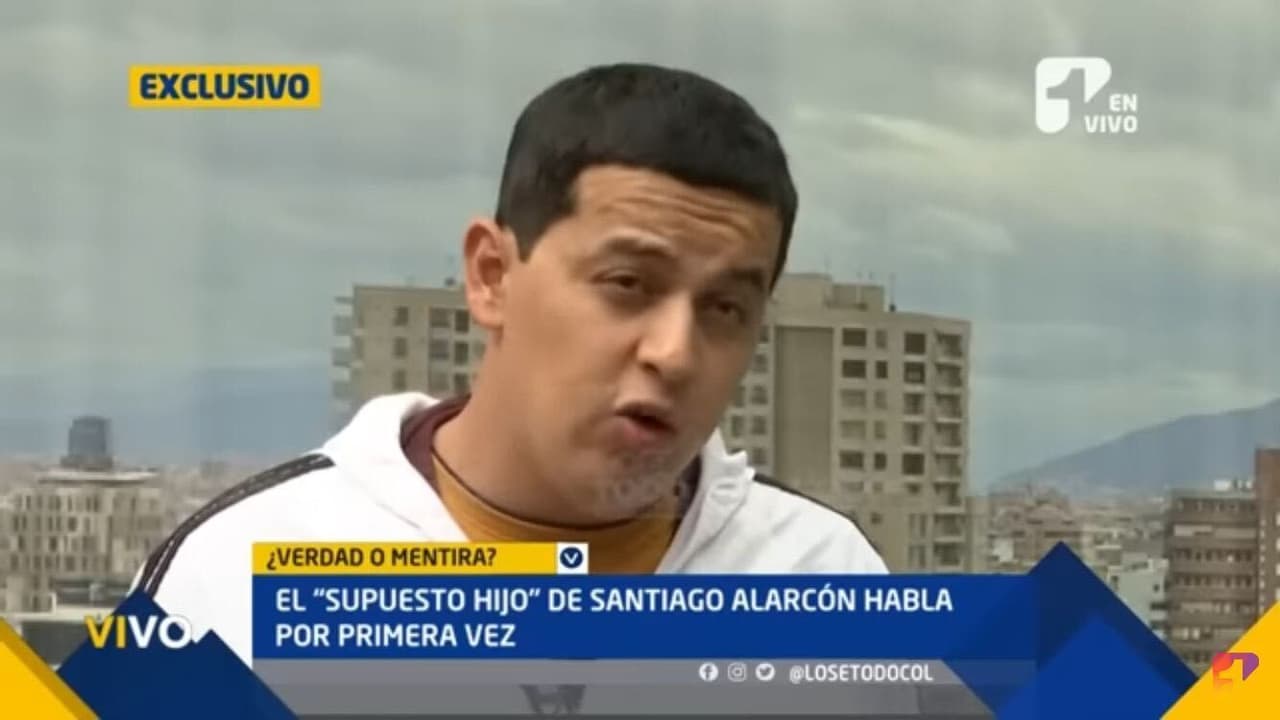 El sujeto concedió esta semana una entrevista al show colombiano 'Lo sé todo' en donde reiteró ser hijo de los famosos artistas y alegó un supuesto "abandono" cuando era niño por parte de Alarcón.