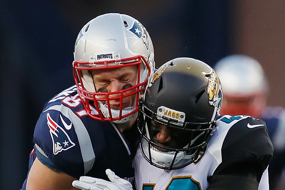 Rob Gronkowski volvió a entrenar con los Patriots
