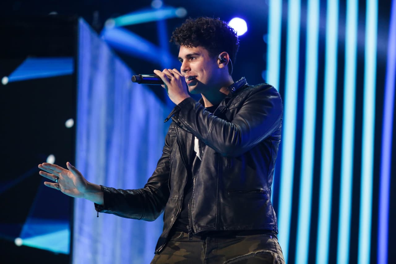 Están nominados en la categoría de Mejor Nuevo Artista y fácilmente pudieran llevarse el gramófono. ¿Será así? Sea como sea el crecimiento de estos chicos ha sido increíble desde que ganaron la primera temporada de La Banda. Te dejamos con lo mejor de su ensayo.