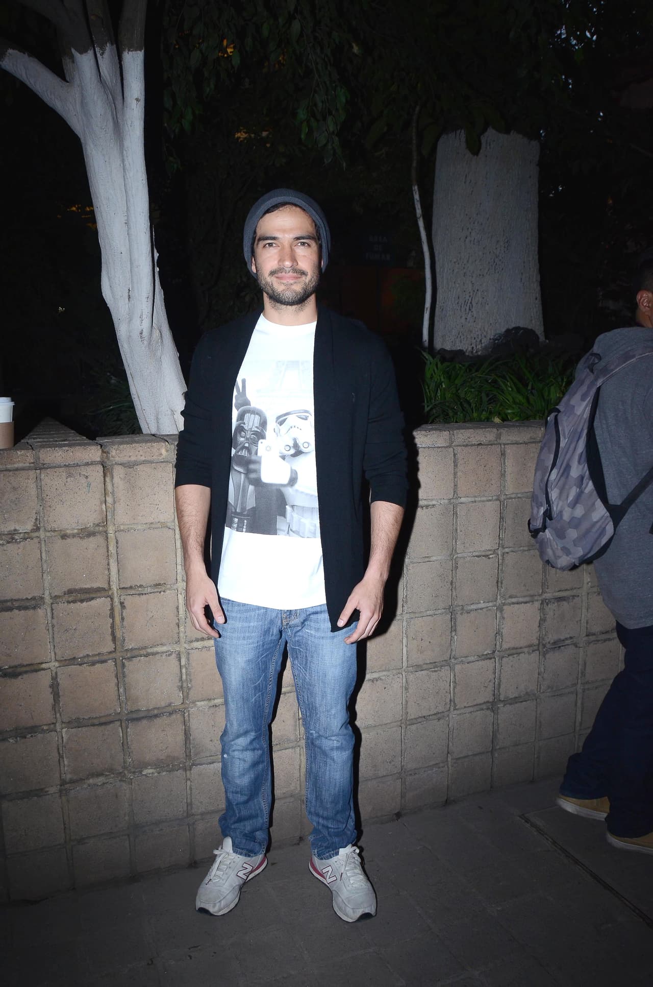 Poncho Herrera fue uno de los invitados al estreno de la obra.