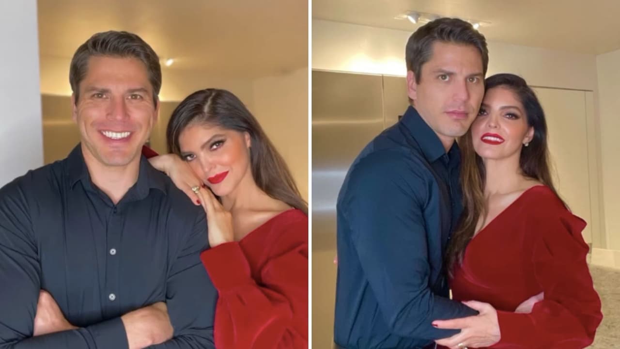 Ana Bárbara y su novio, Ángel Muñoz