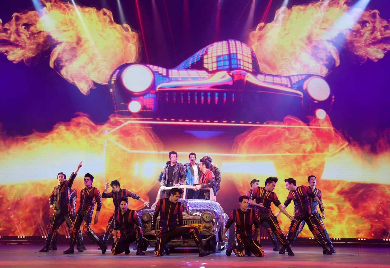 Gou Producciones llevó a los escenarios Vaselina junto con Erik Rubin.