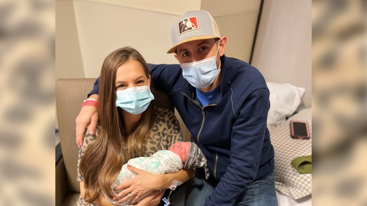 August Ray Fletcher fue el primer bebé que nació en el UNC REX Hospital.