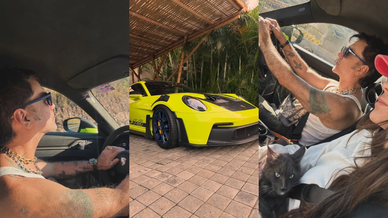 Alejandro Fernández se dejó ver al volante y con un cariñoso mensaje de inicio de año solo 3 días antes de confirmar que fue hospitalizado y sometido a una cirugía.