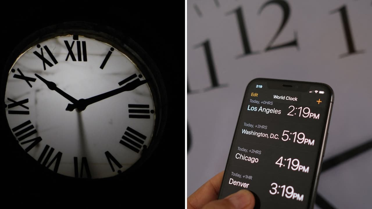 El cambio de horario de verano llegará el próximo 10 de marzo.