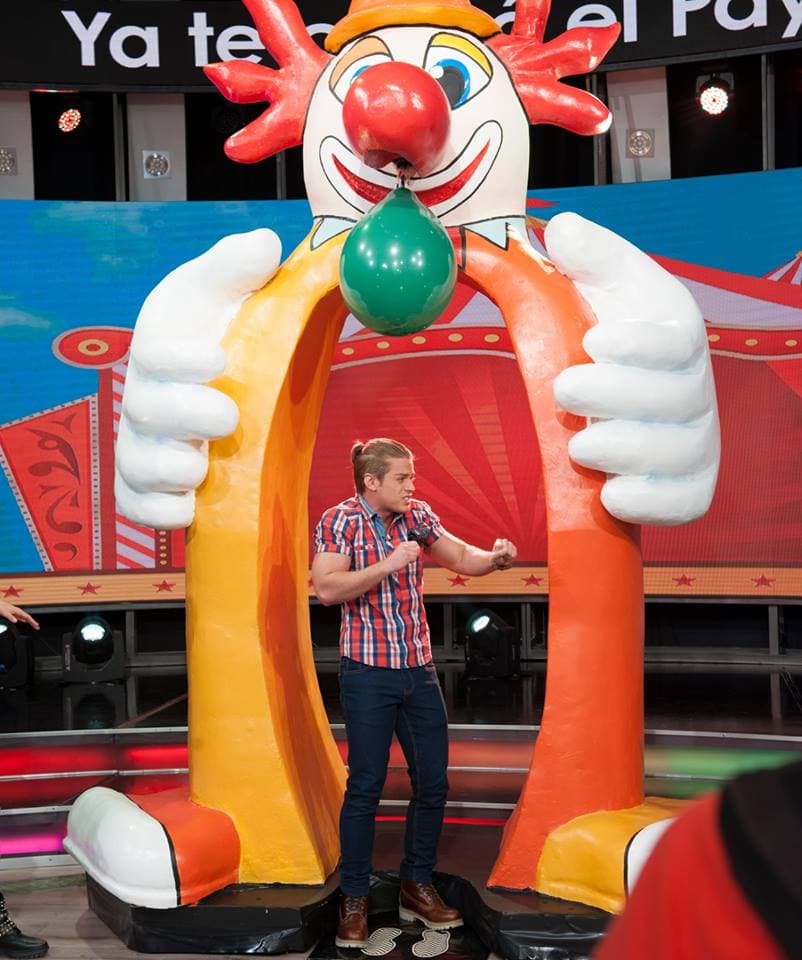 Polo tenía mucho miedo de que el payaso se lo llevara.