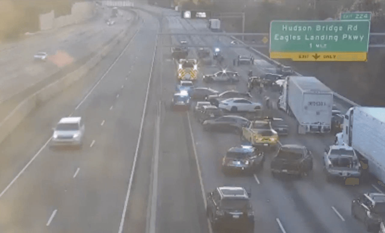 Accidente provoca el cierre de todos los carriles de la I-75 en el condado Henry