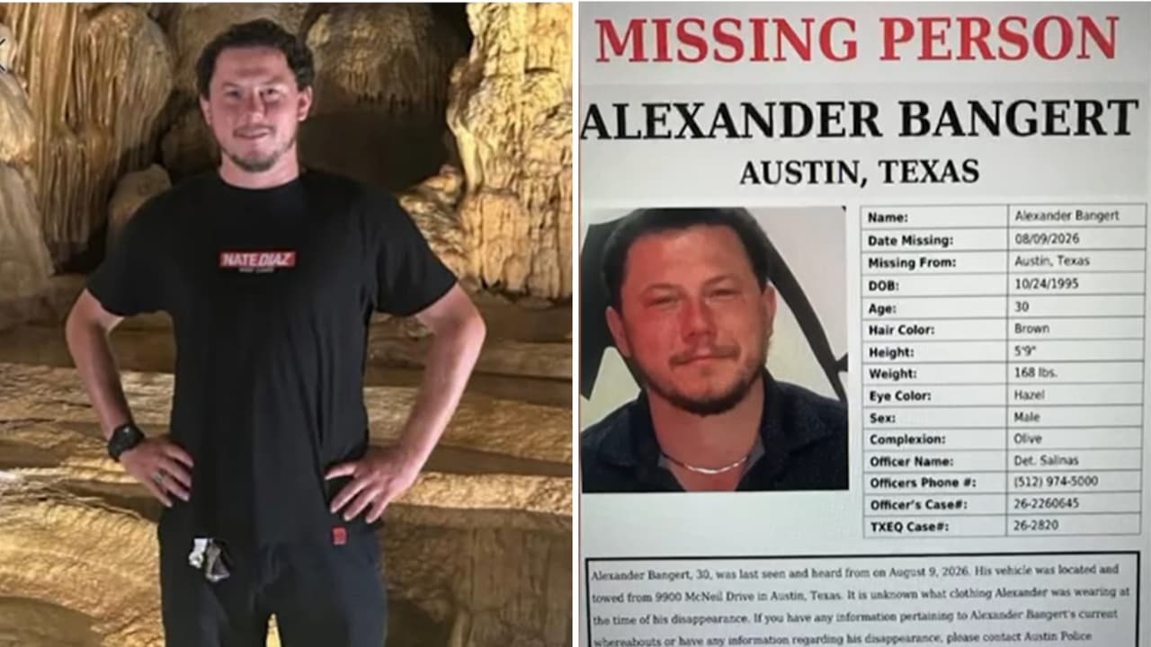 Buscan a Alexander Bangert, desaparecido en Austin hace 3 semanas: esto se sabe del caso