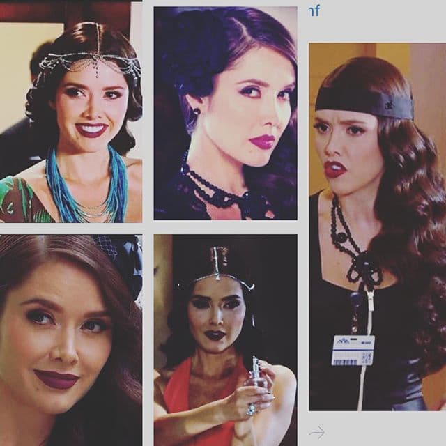 Como Nina, gozó enormidad compartir el set con grandes actores y dar vida a su personaje.