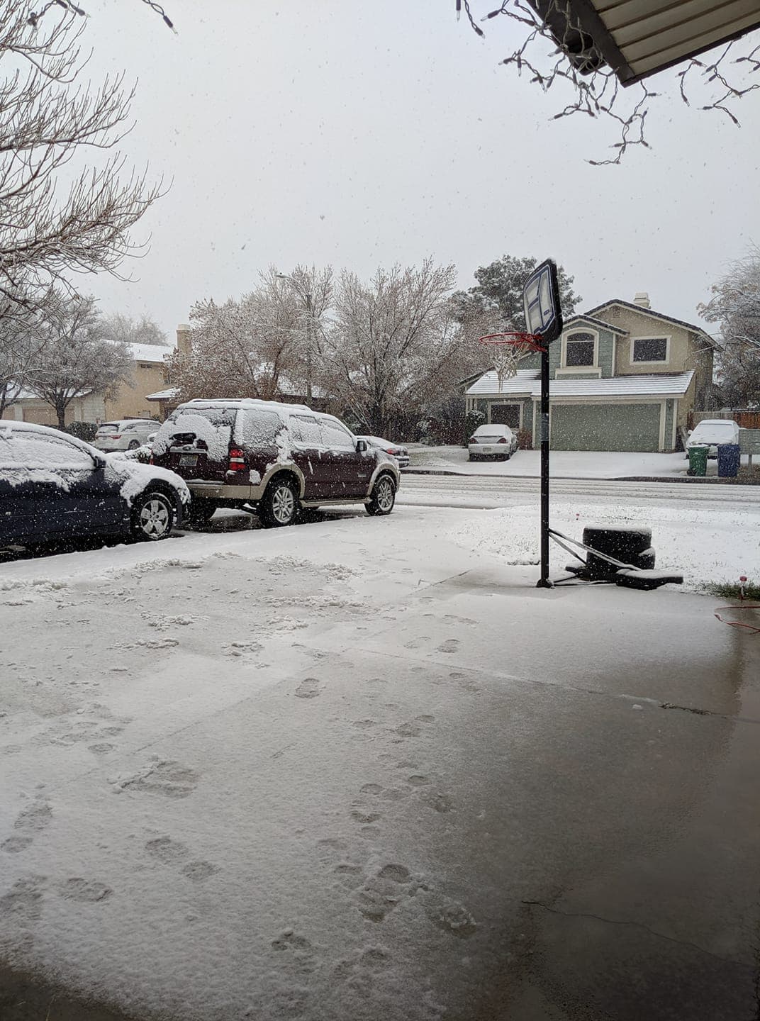 Ana Hernández compartió como luce este barrio de Lancaster.