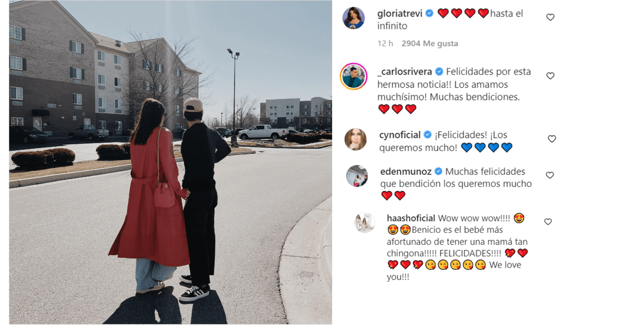 Famosos reaccionaron a la noticia del segundo embarazo de Yuridia