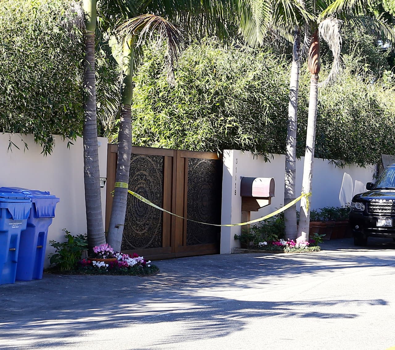 La zona fue acordonada para evitar accidentes mayores.