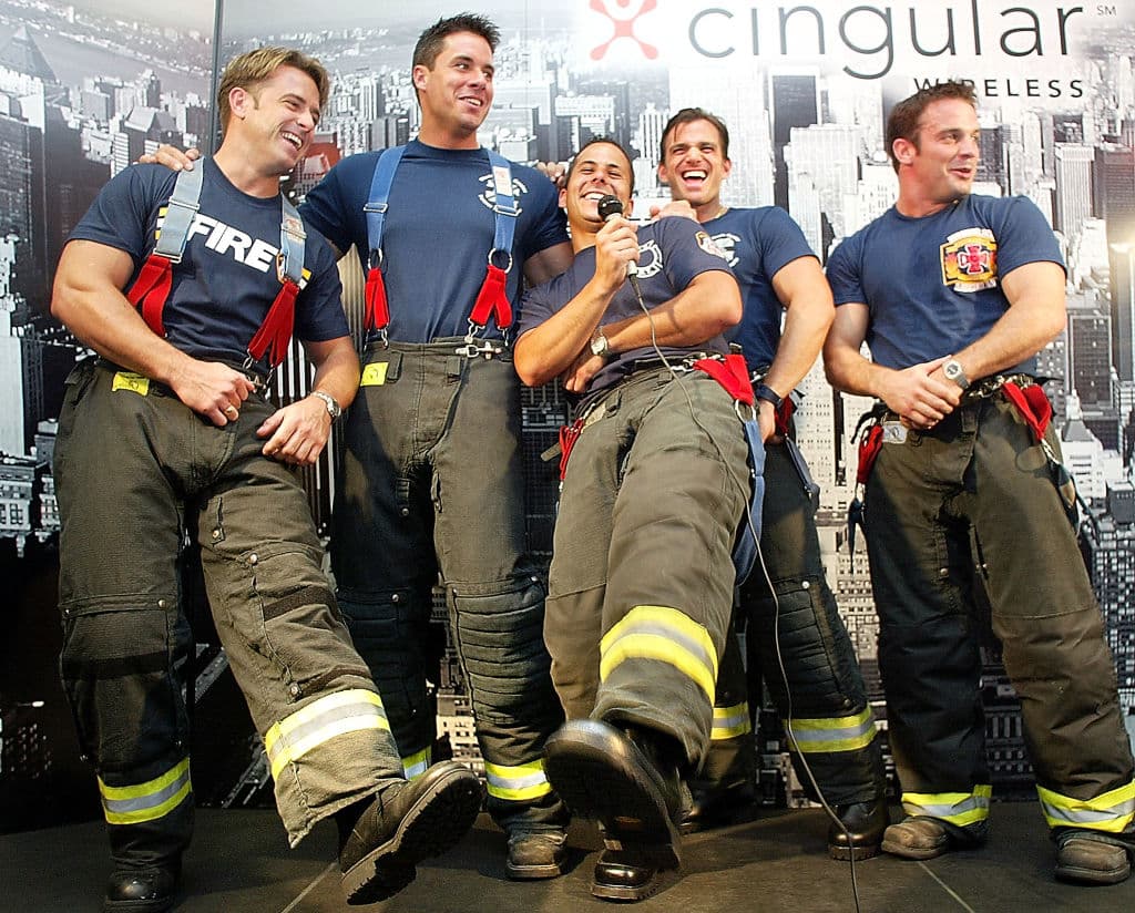 Grupo de bomberos