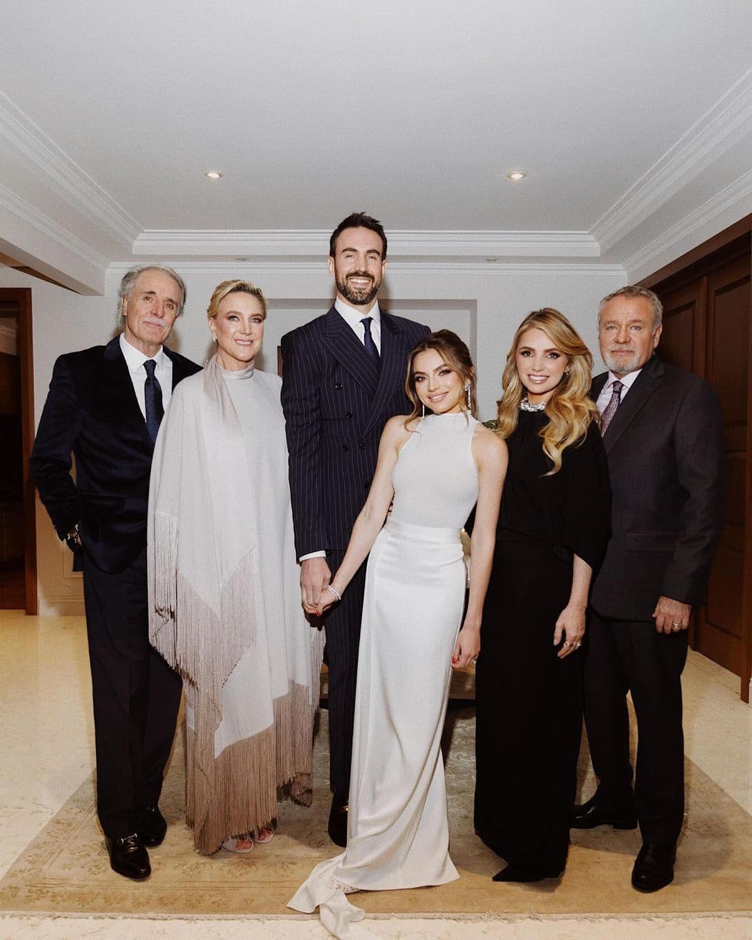 Los padres de Pablo Bernot y Sofía Castro.