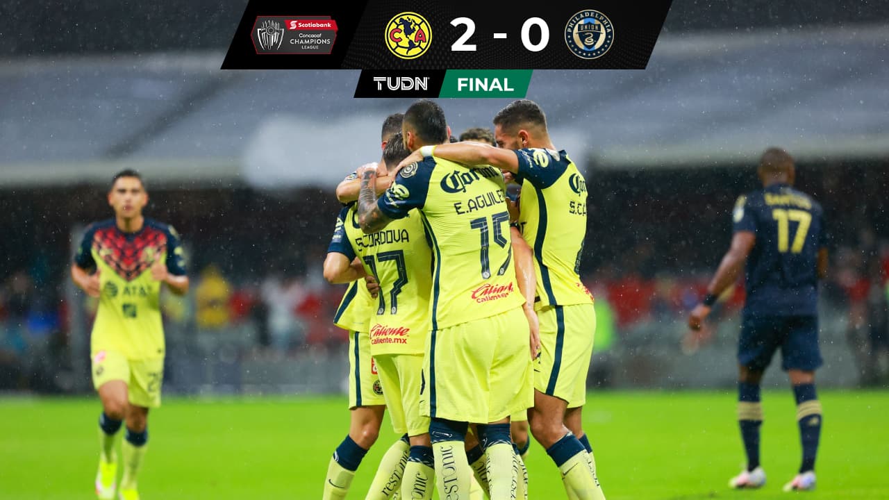 Con un pie en la final: América tomó buena ventaja ante Philadelphia Union