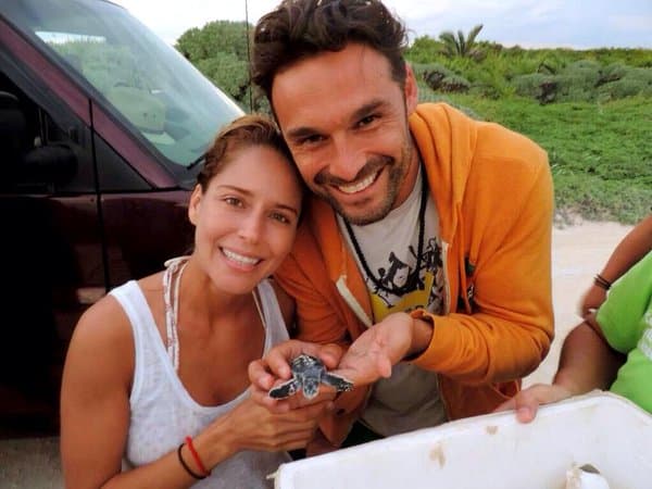 En 'Paraíso' nació una relación amistosa con la también actriz
<b><a href="http://www.univision.com/temas/ana-claudia-talancon">Ana Claudia Talancón</a></b>, y gracias a redes sociales nos dejó ver la buena relación que llevaron en la filmación de dicha película.