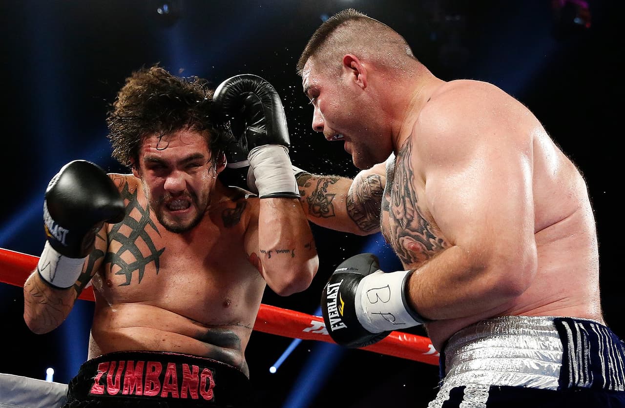 Andy Ruiz ganó a Raphael Zamudio