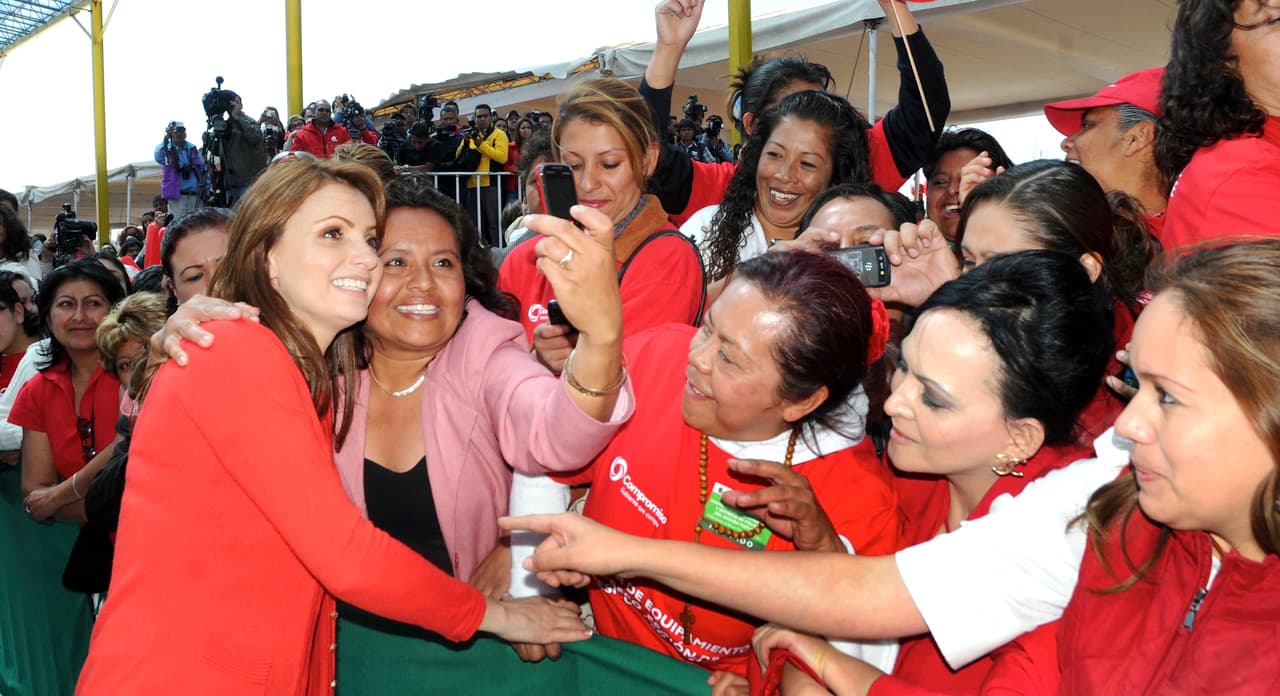 El esposo de "La Gaviota" fue declarado presidente de México en diciembre del 2012.