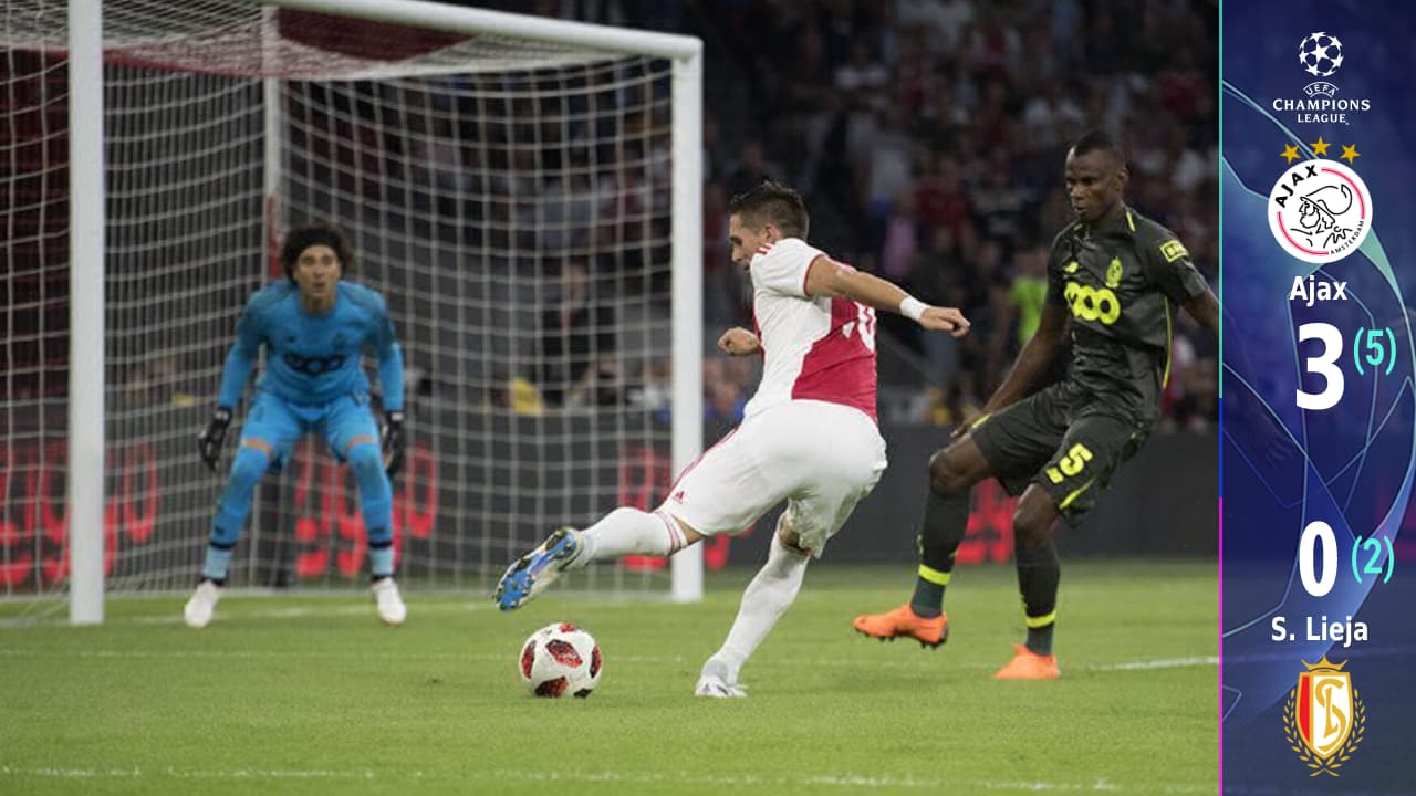 Ajax vapuleó el sueño de Champions de 'Memo' Ochoa