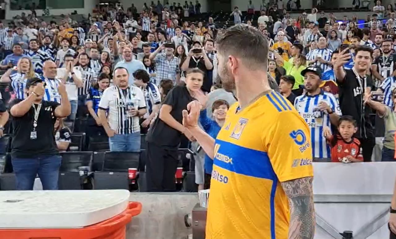 Gignac y fan de Rayados se enganchan tras el Clásico Regio