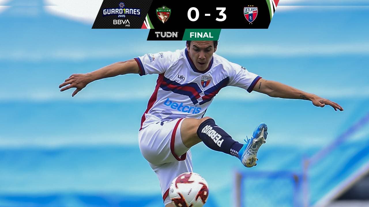 Tlaxcala 0-3 Atlante en la Liga de Expansión MX