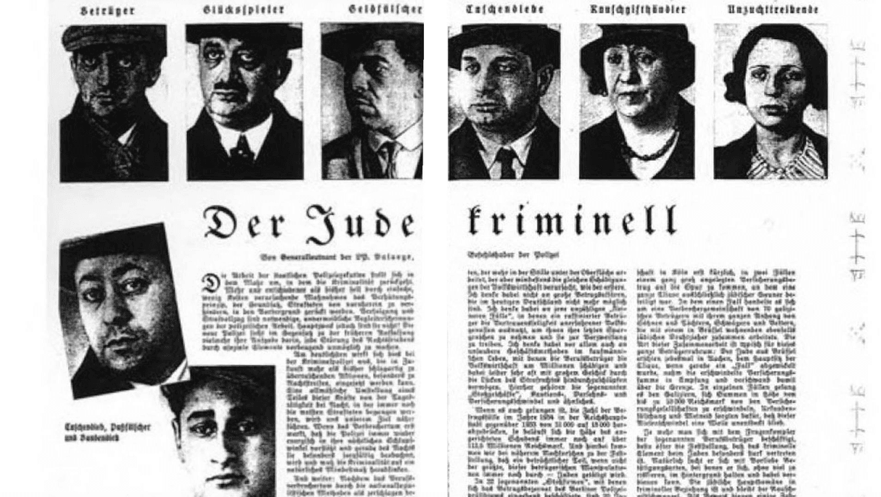 Los nazis también tenían listas de crímenes cometidos por judíos como las que quiere Trump para indocumentados