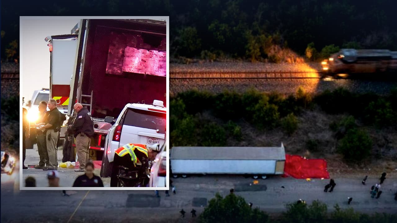 Detectan condimento de carne en los cuerpos de inmigrantes hallados en un tráiler en Texas