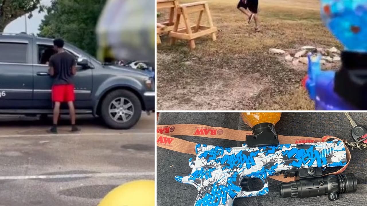 Una tendencia en TikTok reta a jóvenes a disparar con pistolas de gel: puede ser peligroso e ilegal