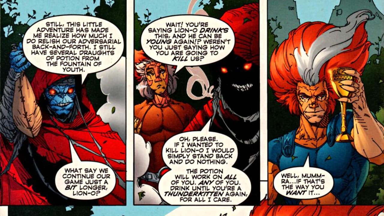 El cómic con el final de ‘Thundercats’.