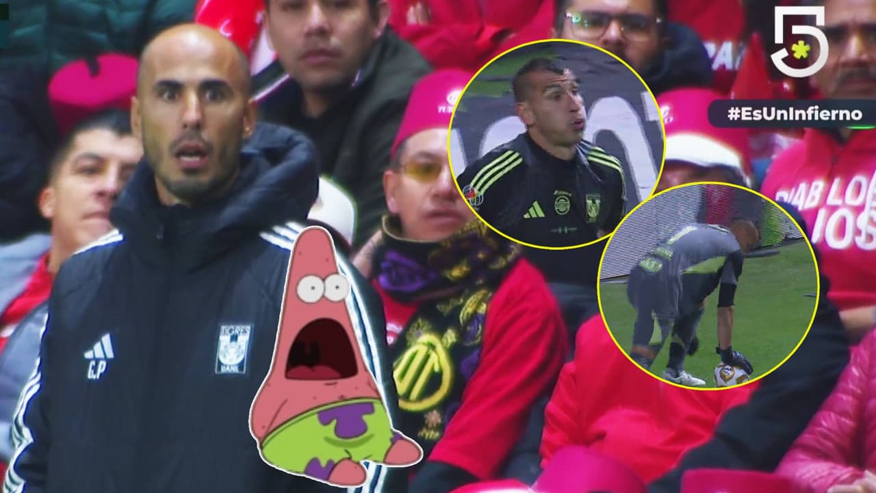 Final Toluca vs. Tigres: la reacción de Guido Pizarro ante un error de Nahuel Guzmán que casi cuesta el gol