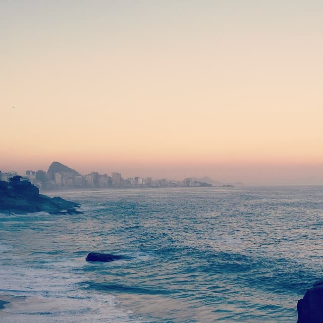 Alessandra comparte con sus seguidores las mejores imágenes de su viaje.