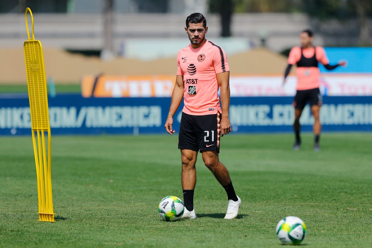 El regreso de Mateus Uribe a los entrenamiento con América es uno de los hechos que Miguel Herrera analizó durante la práctica de su equipo con miras a buscar ser más protagonistas en el Clausura 2019.