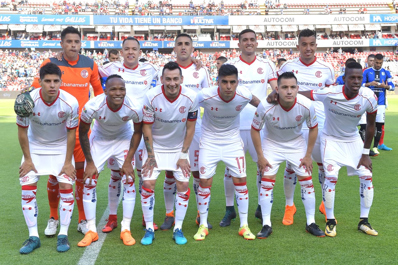 Toluca está peleando en la parte alta de la tabla general al llegar a 15 puntos y colocarse de forma temporal en la tercera posición.