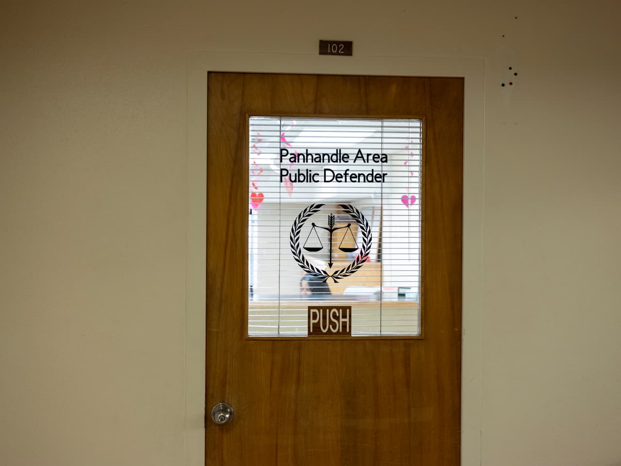 El palacio de justicia del condado de Deaf Smith en Hereford, Texas.