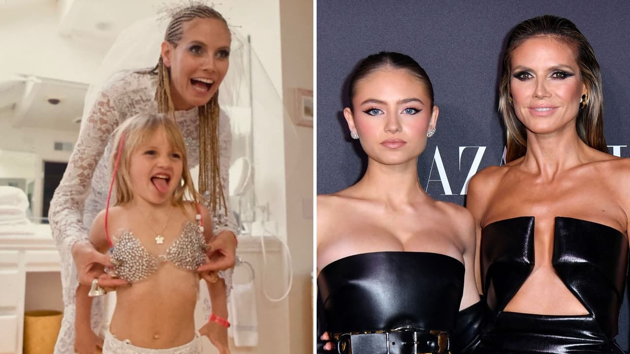 Heidi Klum y su hija Leni